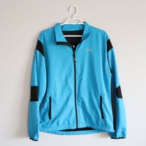 Running Room Unisex Blue‎ Sz Lrg Full Zip Comfy Activewear Lightweight Jacket